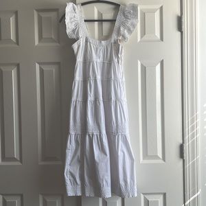 Women’s Karlie White Poplin Dress